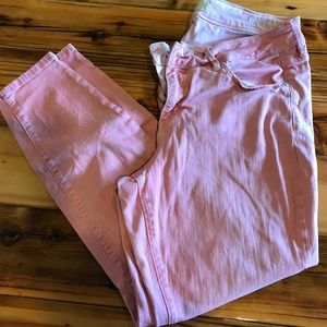 Slink curvy pink jeans